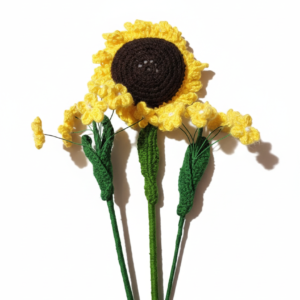 Girasol con ramillete